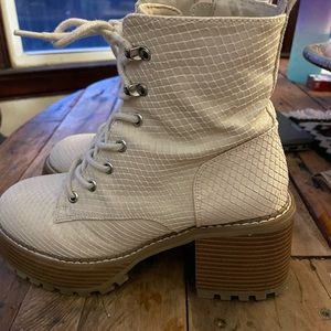 Lightly worn booties. Altar’d State